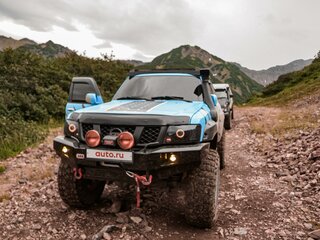 2007 Nissan Patrol V (Y61) Рестайлинг, синий, 7900000 рублей, вид 4