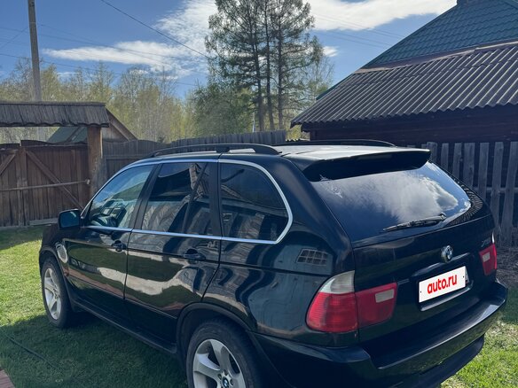 2005 BMW X5 4.4i I (E53) Рестайлинг, чёрный, 1000000 рублей - вид 5