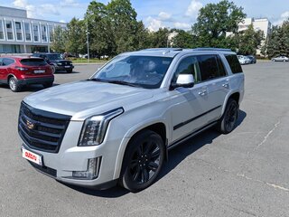 2015 Cadillac Escalade IV, серый, 3200000 рублей, вид 5