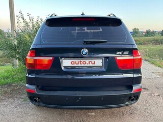 2007 BMW X5 3.0d II (E70), синий, 1400000 рублей, вид 4