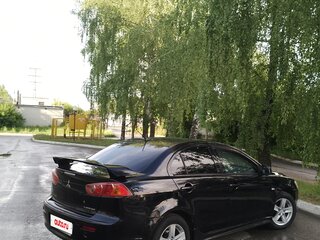 2007 Mitsubishi Lancer X, чёрный, 650000 рублей, вид 3