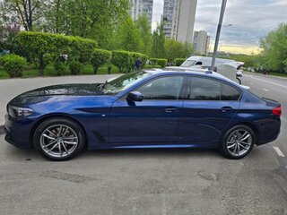 2019 BMW 5 серии 520d xDrive VII (G30/G31/G38), синий, 4000000 рублей, вид 1