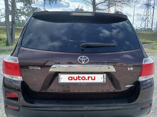 2012 Toyota Highlander II (XU40) Рестайлинг, пурпурный, 1900000 рублей, вид 3