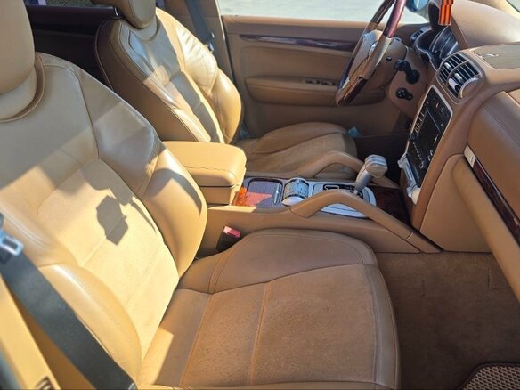 2008 Porsche Cayenne Turbo I Рестайлинг (957), коричневый, 1490000 рублей - вид 3