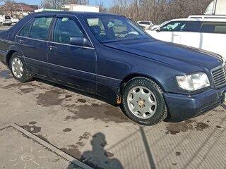 1995 Mercedes-Benz S-Класс 350 III (W140) Рестайлинг, синий, 600000 рублей, вид 2