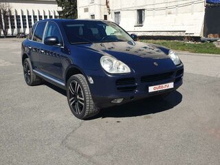2003 Porsche Cayenne S I (955), синий, 800000 рублей, вид 4