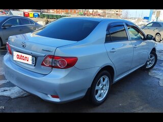 2010 Toyota Corolla X (E140, E150) Рестайлинг, серебристый, 880000 рублей, вид 3
