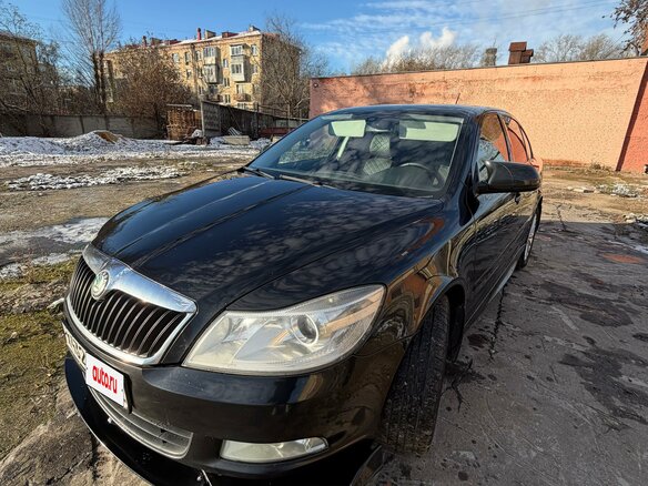 2011 Skoda Octavia II (A5) Рестайлинг, чёрный, 575000 рублей - вид 10