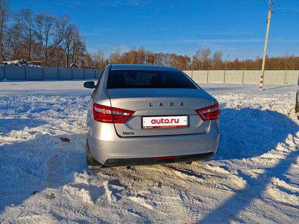 2021 Lada (ВАЗ) Vesta I, серебристый, 1390000 рублей - вид 4