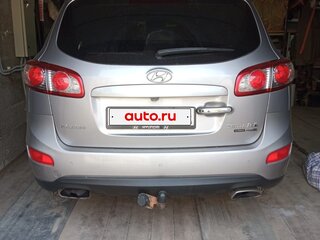 2010 Hyundai Santa Fe II Рестайлинг, серебристый, 1100000 рублей, вид 2