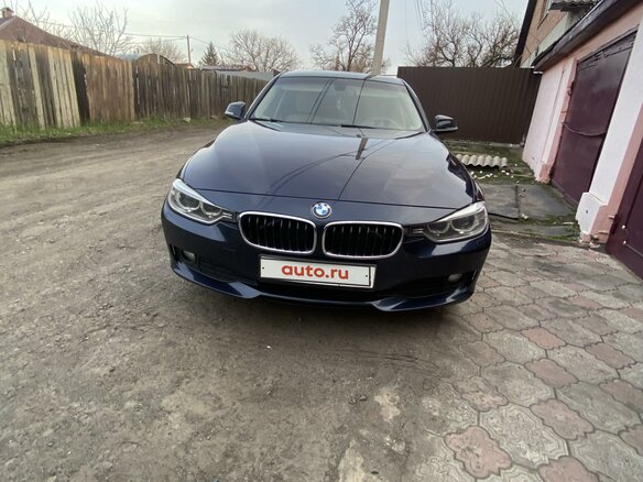 2013 BMW 3 серии 316i VI (F3x), синий, 1400000 рублей - вид 2