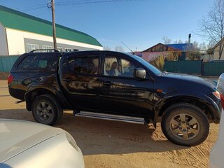 2008 Mitsubishi L200 IV, чёрный, 1200000 рублей, вид 2