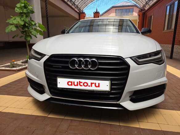 2017 Audi A6 IV (C7) Рестайлинг, белый, 2800000 рублей - вид 1