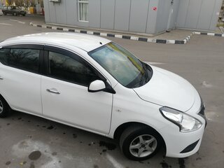 2015 Nissan Latio I (N17) Рестайлинг, белый, 990000 рублей, вид 1