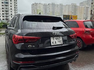 2020 Audi Q3 45 TFSI II (F3), чёрный, 3800000 рублей, вид 4