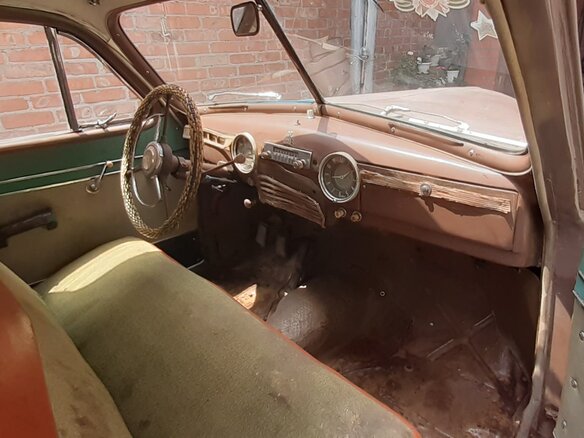 1958 ГАЗ М-20 «Победа», коричневый, 350000 рублей - вид 8