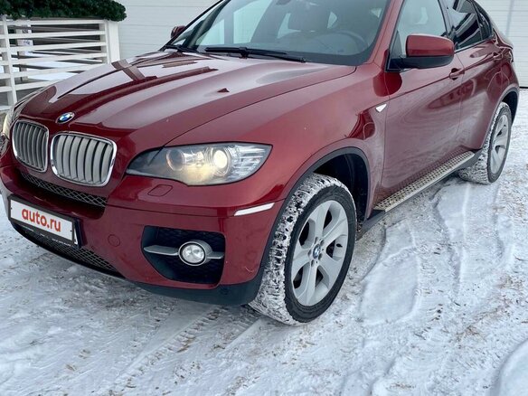 2008 BMW X6 35d I (E71), красный
