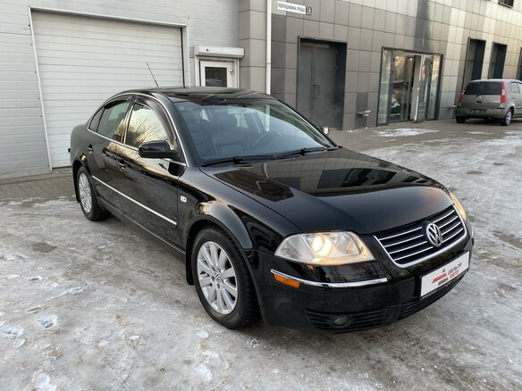 2003 Volkswagen Passat B5 Рестайлинг, чёрный