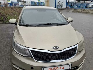 2015 Kia Rio 6-speed III, коричневый, 650000 рублей, вид 2