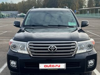 2013 Toyota Land Cruiser 200 Series Рестайлинг 1, чёрный, 3700000 рублей, вид 3