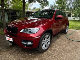 2011 BMW X6 35i 8-speed I (E71), красный, 1600000 рублей, вид 4