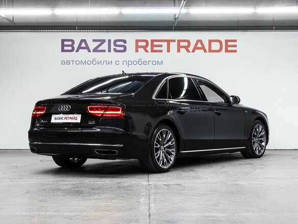 2013 Audi A8 Long III (D4), серый, 2499000 рублей - вид 4