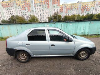 2008 Renault Logan I, серый, 325000 рублей, вид 3