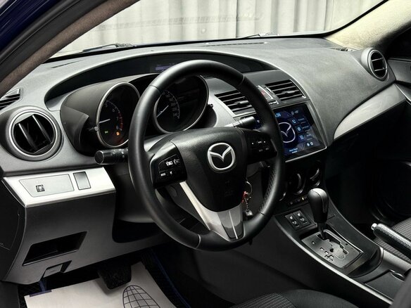 2012 Mazda 3 II (BL) Рестайлинг, синий, 829000 рублей - вид 8