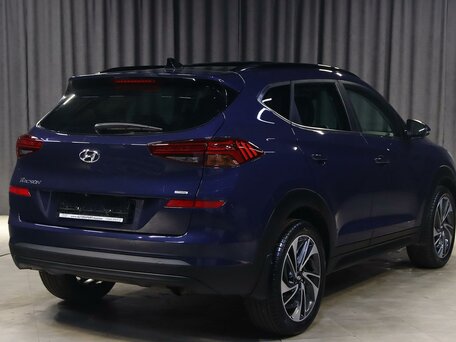 2018 Hyundai Tucson III Рестайлинг, синий, 1749000 рублей, вид 2