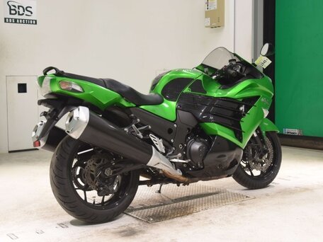 2012 Kawasaki ZX-14R, зелёный, 650000 рублей, вид 4