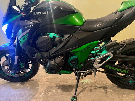 2013 Kawasaki Z 800, зелёный, 500000 рублей, вид 2