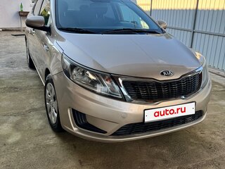 2014 Kia Rio III, бежевый, 930000 рублей, вид 3