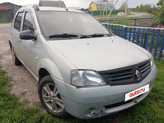 2006 Renault Logan I, серебристый, 260000 рублей, вид 1