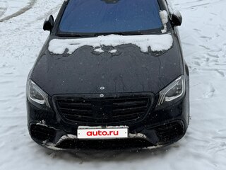 2017 Mercedes-Benz S-Класс 450 Long VI (W222, C217) Рестайлинг, чёрный, 5800000 рублей, вид 2