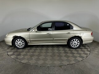 2005 Hyundai Sonata ТагАЗ IV (EF) Рестайлинг, золотистый, 260000 рублей, вид 5