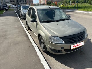 2011 Renault Logan I Рестайлинг, бежевый, 235000 рублей, вид 2