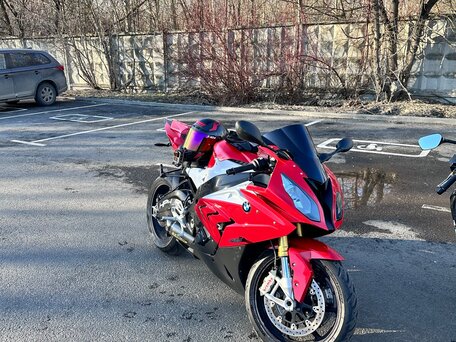 2015 BMW S 1000 RR, красный, 1350000 рублей, вид 1