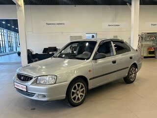 2004 Hyundai Accent ТагАЗ II, серебристый, 249000 рублей, вид 2