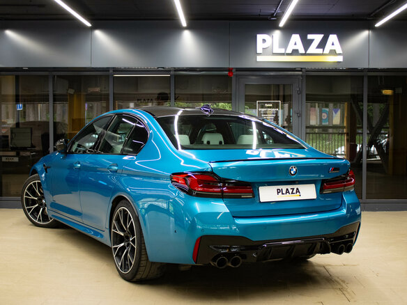 2020 BMW M5 Competition VI (F90) Рестайлинг, голубой, 9469000 рублей - вид 3