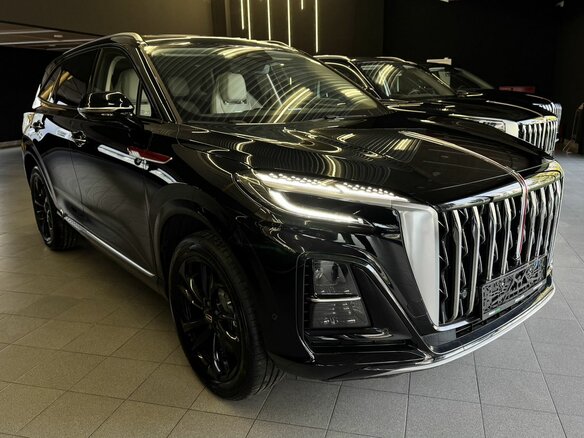 2025 Hongqi HS3, чёрный - вид 2