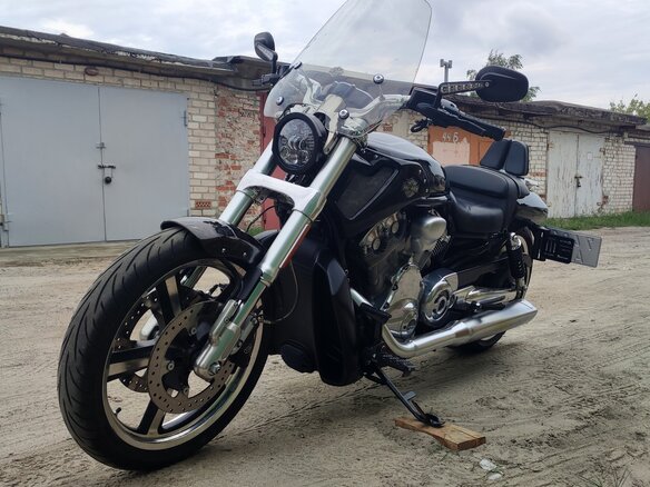 2012 Harley-Davidson V-Rod Muscle, чёрный, 1190000 рублей - вид 11