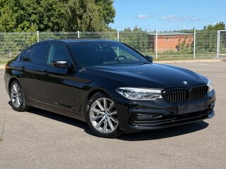 2018 BMW 5 серии 520d xDrive VII (G30/G31/G38), чёрный, 2990000 рублей, вид 1