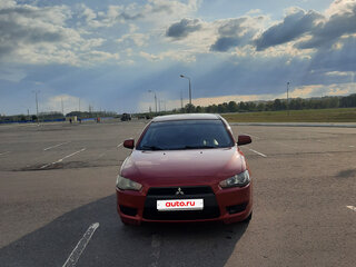 2008 Mitsubishi Lancer X, красный, 600000 рублей, вид 2