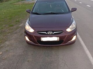2011 Hyundai Solaris I, фиолетовый, 720000 рублей, вид 1