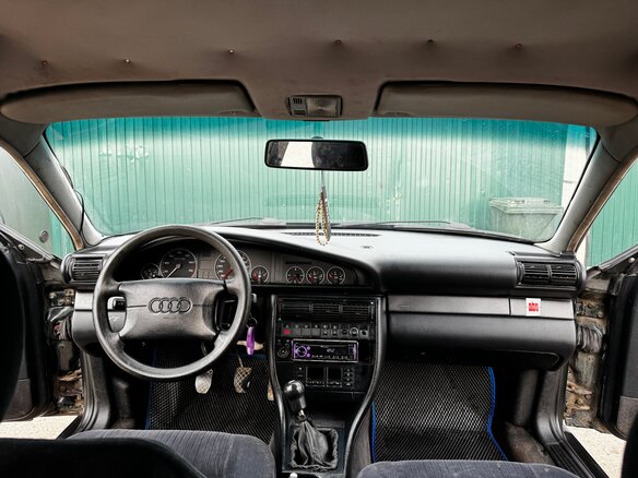 1994 Audi 100 IV (C4), зелёный, 185000 рублей - вид 8