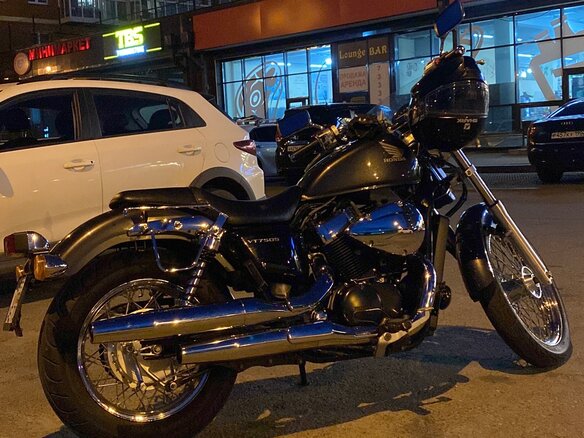 2010 Honda Shadow 750, серый, 570000 рублей - вид 5