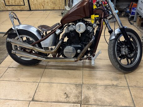 1989 Honda NV 750, коричневый, 270000 рублей, вид 1