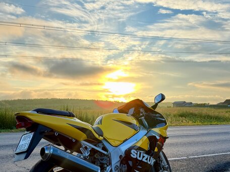 2002 Suzuki GSX-R 600, жёлтый, 530000 рублей, вид 3