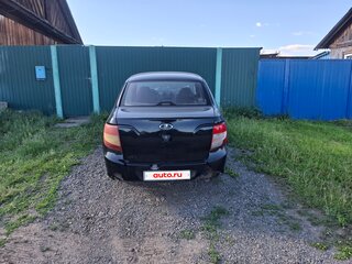 2012 Lada (ВАЗ) Granta I, чёрный, 180000 рублей, вид 4