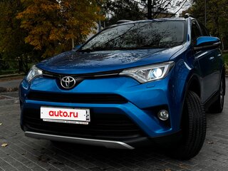 2016 Toyota RAV4 IV (XA40) Рестайлинг, синий, 1780000 рублей, вид 3